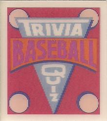 Trivia Baseball Quiz