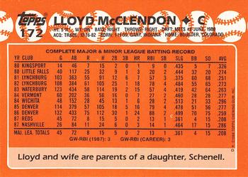 Card back