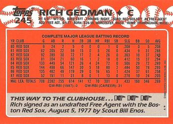 Card back