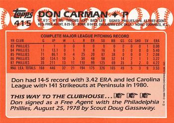 Card back