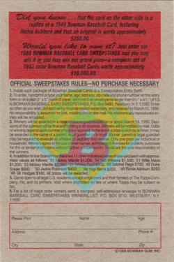 Card back