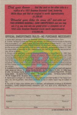 Card back