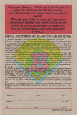 Card back