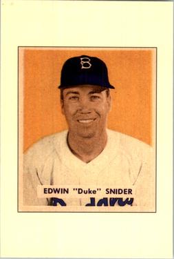 Edwin "Duke" Snider