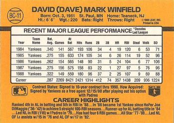 Card back
