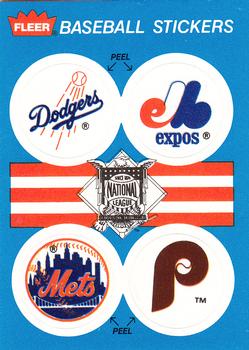 NL: Los Angeles Dodgers / Montreal Expos / New York Mets / Philadelphia Phillies