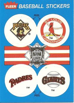 NL: Pittsburgh Pirates / St. Louis Cardinals / San Diego Padres / San Francisco Giants