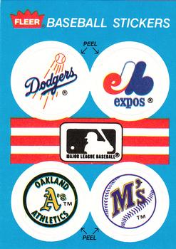 MLB: Los Angeles Dodgers / Montreal Expos / Oakland Athletics / Seattle Mariners