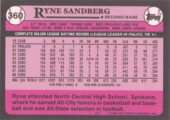 Card back