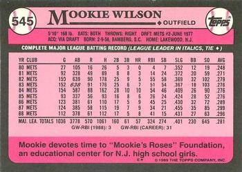 Card back