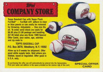 Baseball Cap with Plush FurrBall Offer