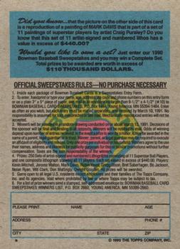 Card back