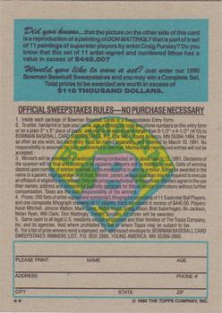 Card back