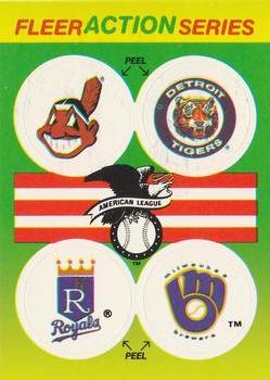 AL: Cleveland Indians / Detroit Tigers / Kansas City Royals / Milwaukee Brewers