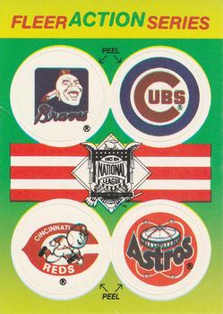 NL: Atlanta Braves / Chicago Cubs / Cincinnati Reds / Houston Astros