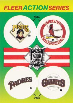 NL: Pittsburgh Pirates / St. Louis Cardinals / San Diego Padres / San Francisco Giants