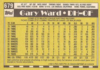Card back