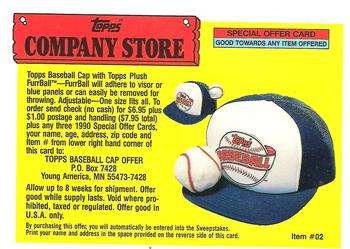 Baseball Cap with Plush FurrBall Offer