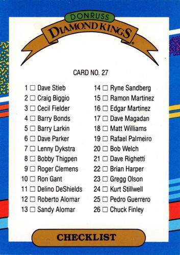 #27 Checklist