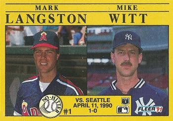 Mark Langston / Mike Witt