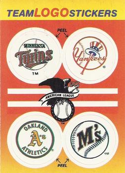 AL: Minnesota Twins / New York Yankees / Oakland Athletics / Seattle Mariners