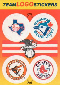 AL: Texas Rangers / Toronto Blue Jays / Baltimore Orioles / Boston Red Sox VAR