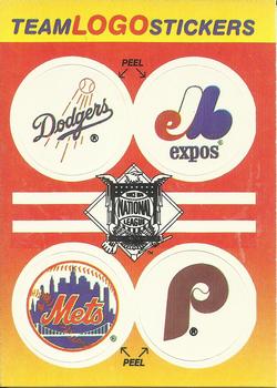 NL: Los Angeles Dodgers / Montreal Expos / New York Mets / Philadelphia Phillies