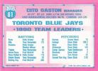 Card back