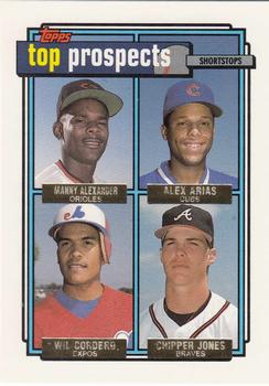 Manny Alexander / Alex Arias / Wil Cordero / Chipper Jones