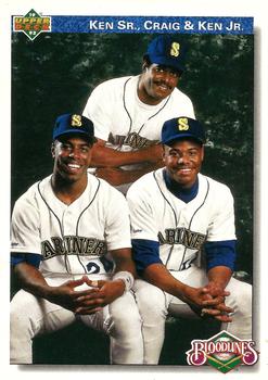 Ken Griffey Sr. / Craig Griffey / Ken Griffey Jr.