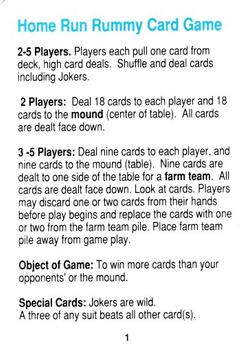 Home Run Rummy Game