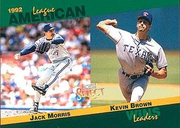 Jack Morris / Kevin Brown
