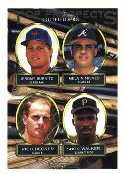 Jeromy Burnitz / Melvin Nieves / Rich Becker / Shon Walker