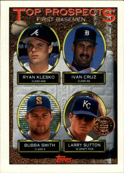 Ryan Klesko / Ivan Cruz / Bubba Smith / Larry Sutton