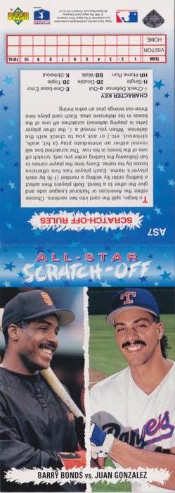 Barry Bonds / Juan Gonzalez