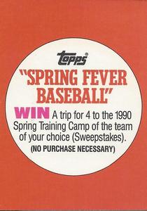 Spring Fever Baseball Sweepstakes