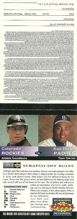 Andres Galarraga / Tony Gwynn
