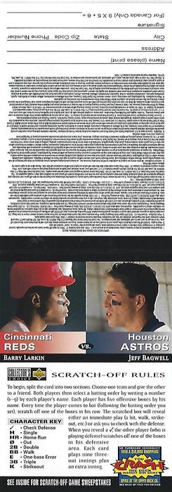 Barry Larkin / Jeff Bagwell