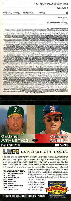 Mark McGwire / Tim Salmon