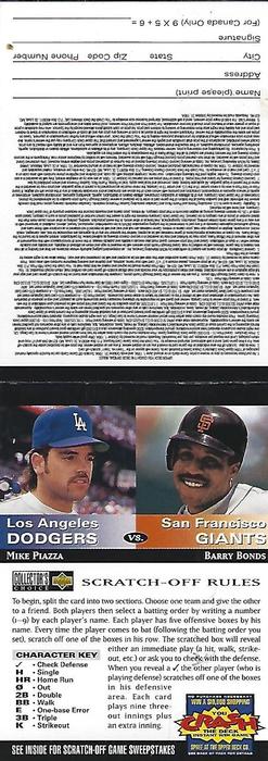 Mike Piazza / Barry Bonds