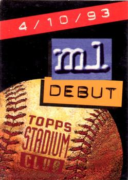 4/10/93: ML Debut