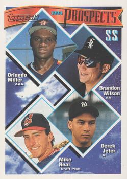 SS Prospects (Orlando Miller / Brandon Wilson / Derek Jeter / Mike Neal) PROS,
