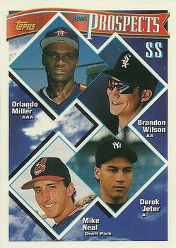 SS Prospects (Orlando Miller / Brandon Wilson / Derek Jeter / Mike Neal) PROS,