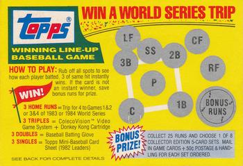 Winning Line-Up Baseball Game
