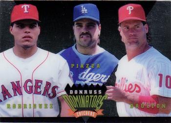 Ivan Rodriguez / Mike Piazza /  Daulton