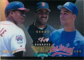 Albert Belle / Barry Bonds / Moises Alou