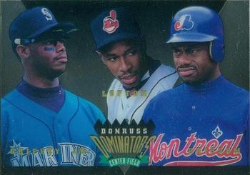 Ken Griffey Jr. / Kenny Lofton / Marquis Grissom 