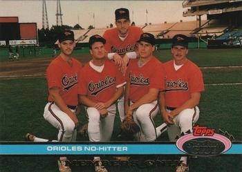 #NNO Orioles No-Hitter (Bob Milacki / Mike Flanagan / Mark Williamson / Chris Hoiles / Gregg Olson) 