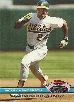 #NNO Rickey Henderson (Rickey Leads A.L. in Thefts for 11th Time)