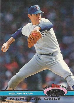 Nolan Ryan (Ryan's 22nd Straight Year with Over 100 Strikeouts)